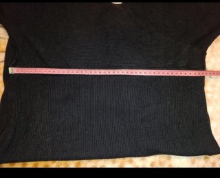 Vestido negro Closet by Lo Grace Knit Talla L