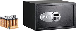 Amazon Basics caja fuerte acero seguridad