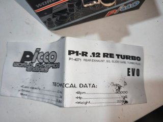 Motore picco p1-r.12 re turbo evo