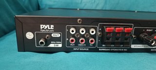 Amplificador Pyle PDA7BU Bluetooth Negro