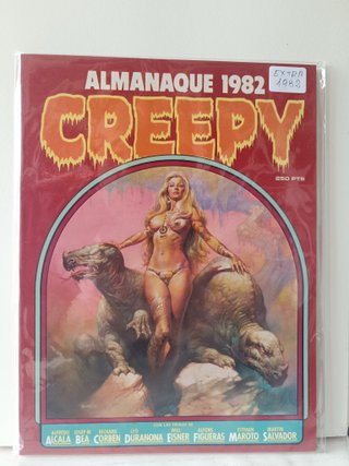 ALMANAQUE CREEPY 1982 COMO NUEVO