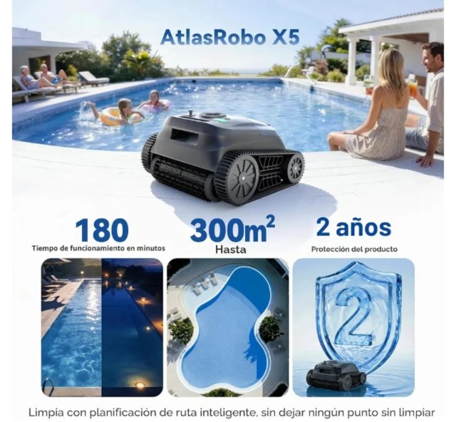 Robot Limpiafondos Pondee AtlasRobo X5
