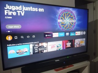 Televisión Toshiba Negra 55