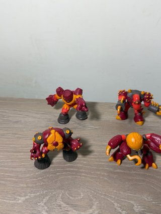 Gormiti Serie Catoon esclusivi magma Set 6 Figure