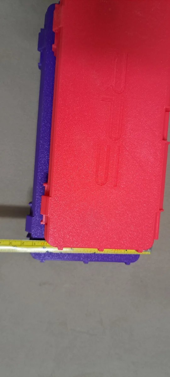 2 Cajas Plástico RPS (Morado, Rojo)