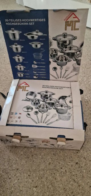 Batteria di pentole MC 20 pezzi