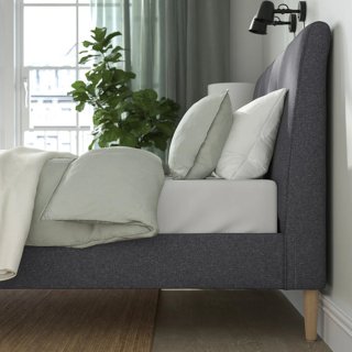Estructura Cama IKEA IDANÄS 160x200 Gris