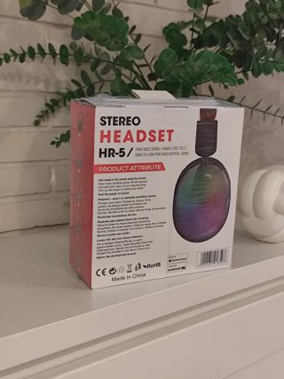 Cascos GAMING Estéreo RGB HR-5 (NUEVOS)