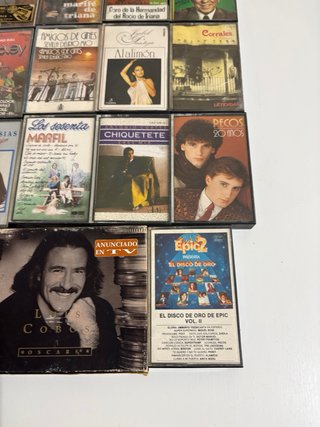 Lote 15 Cassettes Música Variada