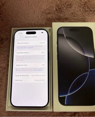 iPhone 16 Pro 128GB Negro