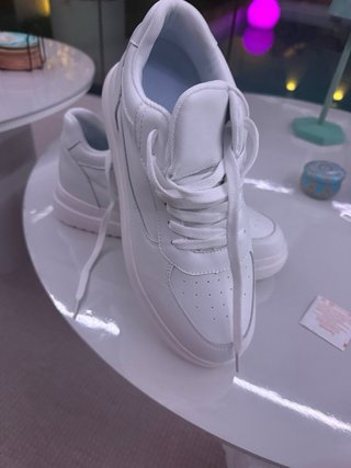 Zapatillas deportivas blancas talla 43