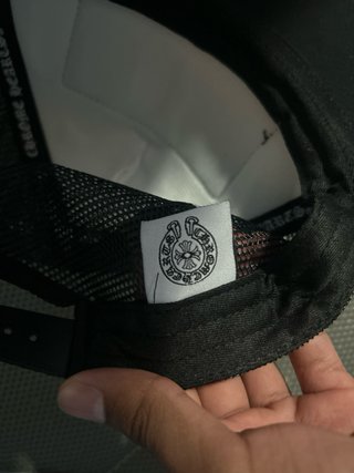 Gorra Trucker Chrome Hearts Negra Blanca