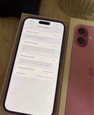 iPhone 16 Plus 128GB Rosa