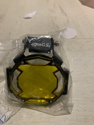 Protector Faro BMW Moto Amarillo