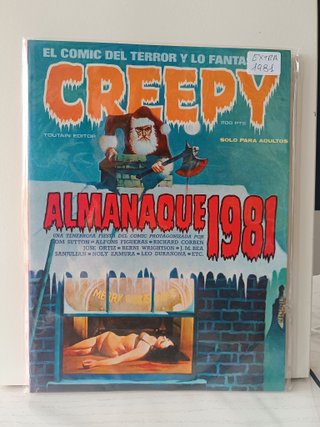 CREEPY ALMANAQUE 1981 COMO NUEVO