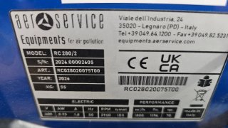 Extractor de gases nuevo