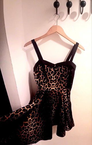 Vestido Estampado Leopardo