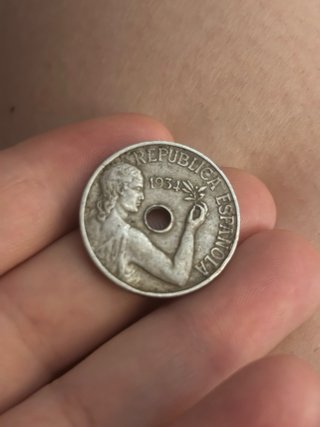 12 Monedas 25 Céntimos Segunda República