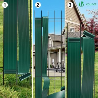 - VOUNOT B0BYZ71N8T tiras pvc privacidad jardín