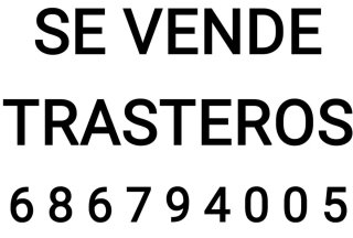 Venta de Trastero