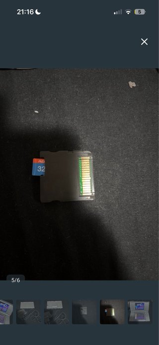 Nintendo DS Lite Argento + 32GB + Caricatore