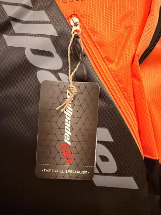 Zaino Bullpadel Nero e Arancione