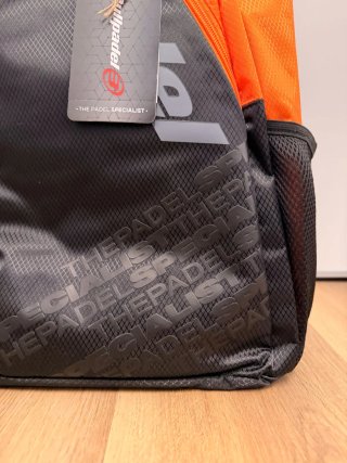 Zaino Bullpadel Nero e Arancione