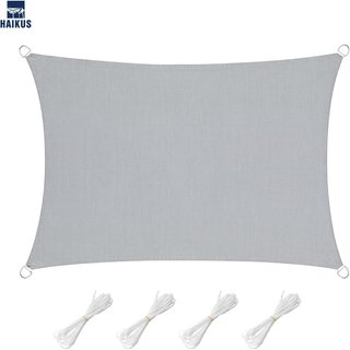 HAIKUS Toldo Vela Rectangular 3x5 m Gris