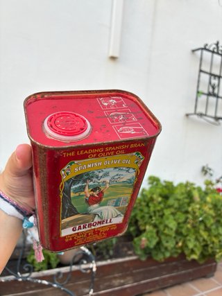 Lata Aceite Oliva Vintage Carbonell