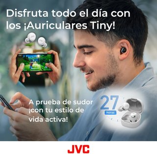 JVC auriculares bluetooth ultraligero