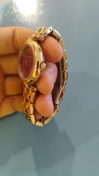 Reloj Michael Kors Laney Mujer Oro Púrpura