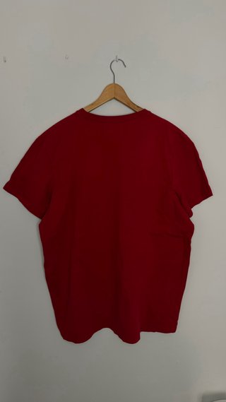Camiseta Adidas Roja Logo