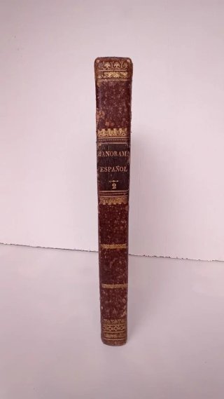 LIBRO ANTIGUO PANORAMA ESPAÑOL TOMO II 1842