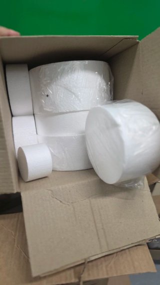 Discos Poliestireno Repostería Caja