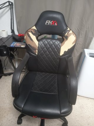 Silla Gamer AKX Negra Camuflaje