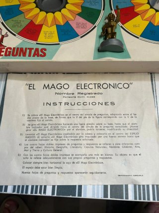 Juego de mesa "El Maravilloso Mago Electrónico"