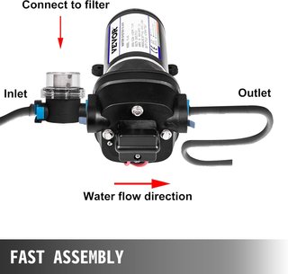 VEVOR Bomba de Agua Presión FL-40 12V
