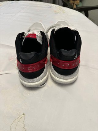 Deportivas Padel Adidas Blancas y Rojas