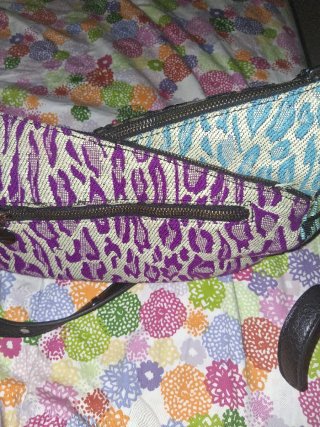 Bolso Desigual verde con mariposa