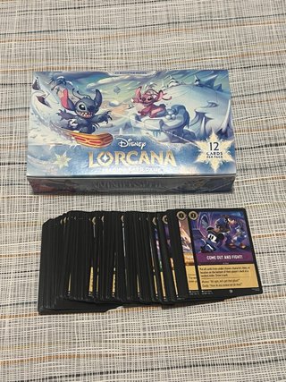 Disney Lorcana TCG lotto 500 comuni e rari