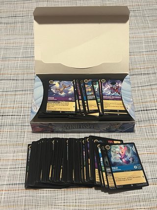 Disney Lorcana TCG lotto 500 comuni e rari