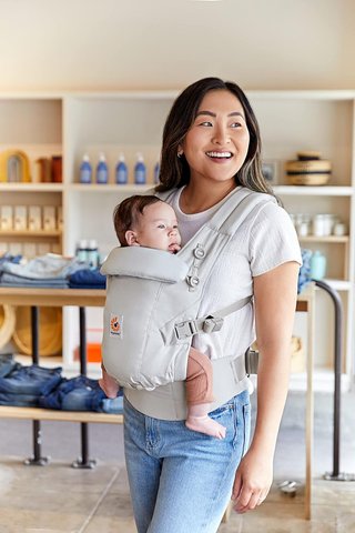 Ergobaby mochila portabebé ergonómica algodón