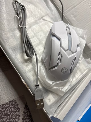 Teclado y Ratón Gaming Blanco K-Snake KM320 ️