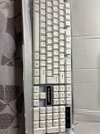 Teclado y Ratón Gaming Blanco K-Snake KM320 ️
