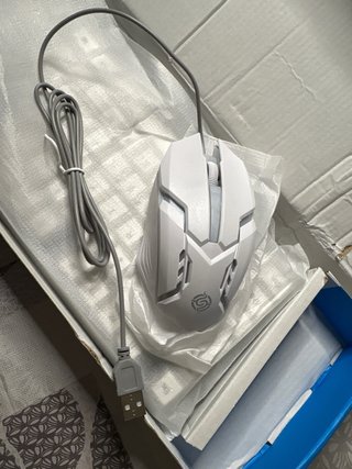 Teclado y Ratón Gaming Blanco K-Snake KM320 ️