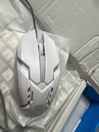 Teclado y Ratón Gaming Blanco K-Snake KM320 ️