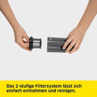 Kärcher CVH 2 aspiradora mano 0,15L 7,2V