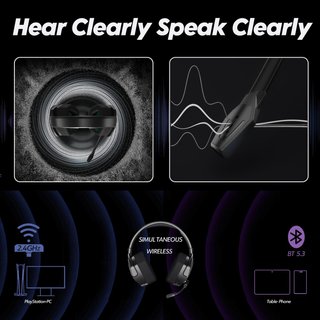NUBWO auriculares inalámbricos gaming sonido