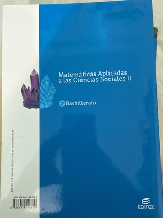 Matemáticas Aplicadas a las Ciencias Sociales I...