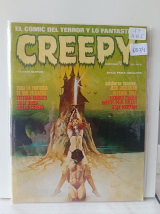 CREEPY NUMERO 17 COMO NUEVO